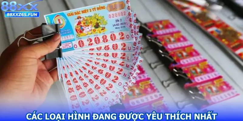 Các loại hình đang được hội viên yêu thích